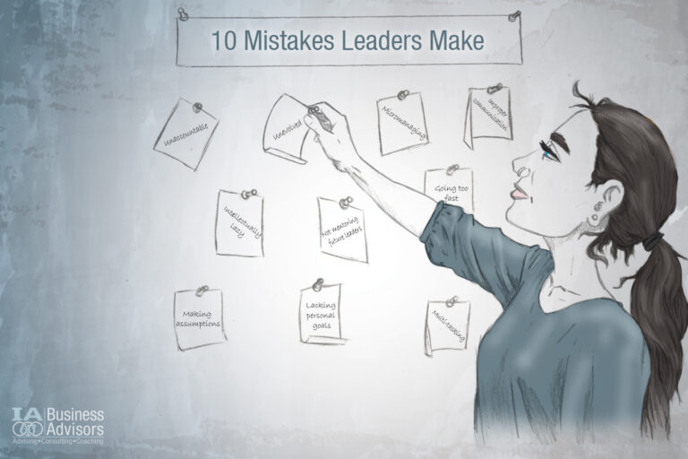 Leadership mistakes in business consulting