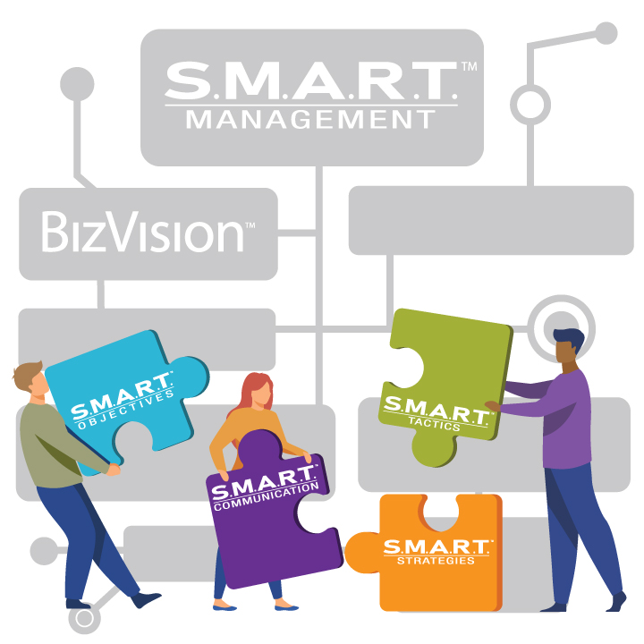 S.M.A.R.T. Management Puzzle Teamwork
