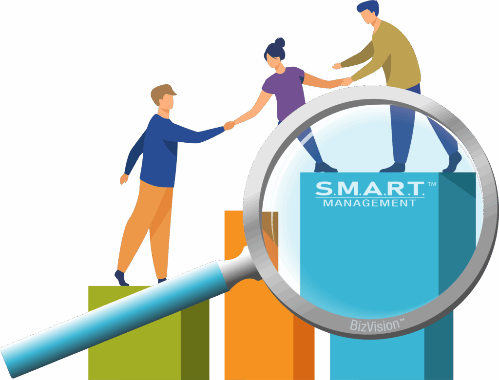 S.M.A.R.T. Management Growth Graph Magnified